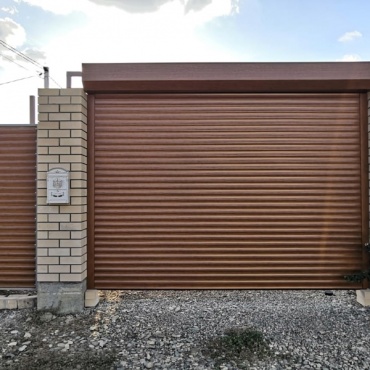 Ворота рулонные секционные Алютех 3125x3125